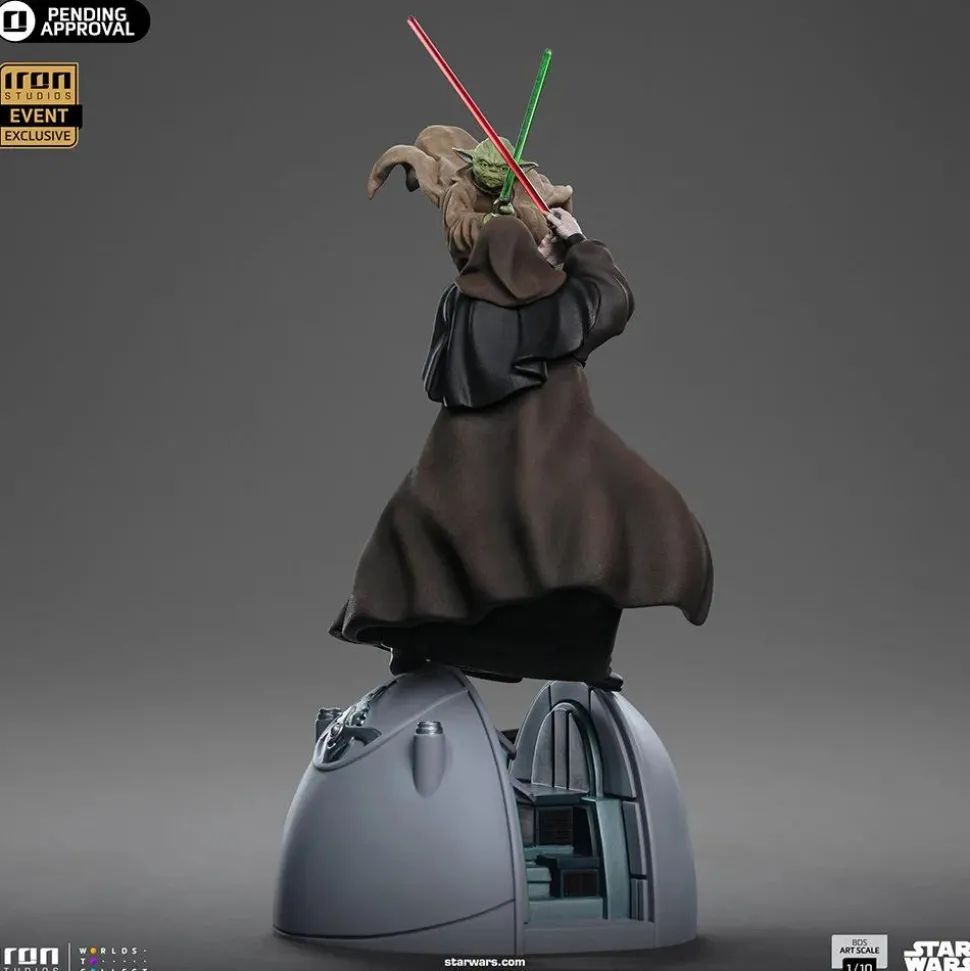 Star Wars Episode III: Revenge of the Sith - Yoda vs. Emperor Palpatine 1/10th Scale Diorama Statue (2024 CCXP Event Exclusive)