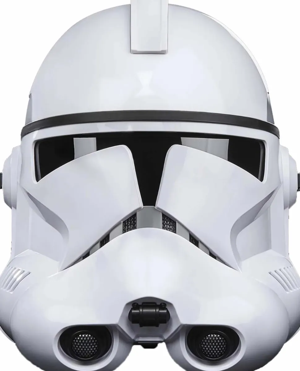 Star Wars Episode III: Revenge of the Sith - Phase II Clone Trooper Helmet Black Series 1:1 Scale Life-Size Electronic Prop Replica