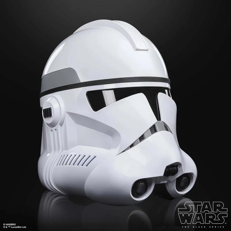 Star Wars Episode III: Revenge of the Sith - Phase II Clone Trooper Helmet Black Series 1:1 Scale Life-Size Electronic Prop Replica