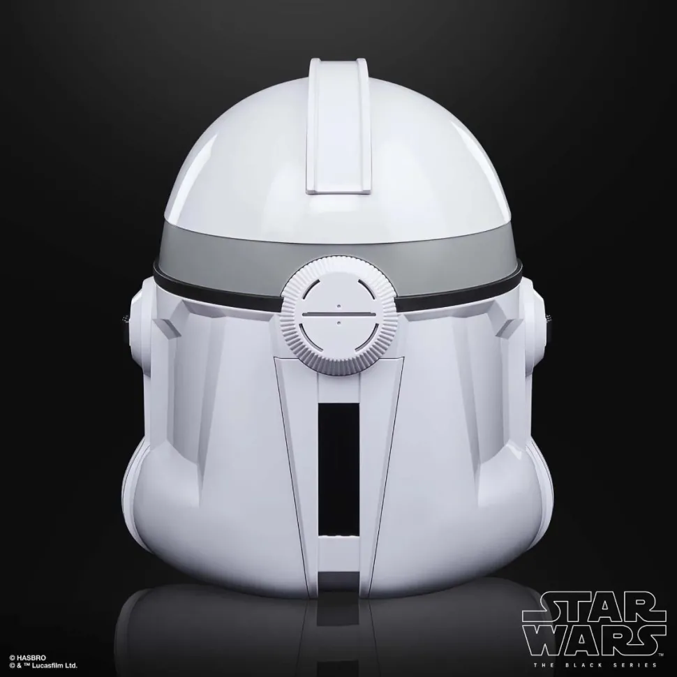 Star Wars Episode III: Revenge of the Sith - Phase II Clone Trooper Helmet Black Series 1:1 Scale Life-Size Electronic Prop Replica