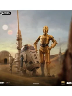 Star Wars Episode IV: A New Hope - C-3PO & R2-D2 1/10th Scale Statue