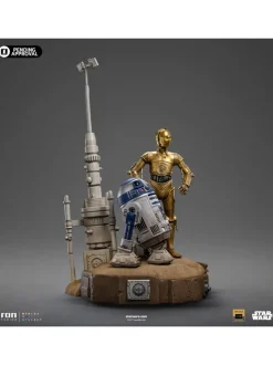 Star Wars Episode IV: A New Hope - C-3PO & R2-D2 1/10th Scale Statue