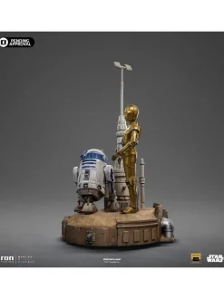 Star Wars Episode IV: A New Hope - C-3PO & R2-D2 1/10th Scale Statue