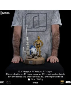 Star Wars Episode IV: A New Hope - C-3PO & R2-D2 1/10th Scale Statue