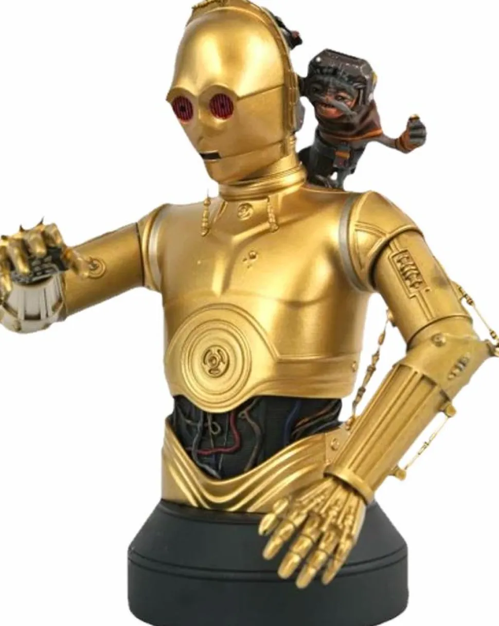 Star Wars Episode IX: The Rise of Skywalker - C-3PO with Babu Frik 1/6th Scale Mini Bust