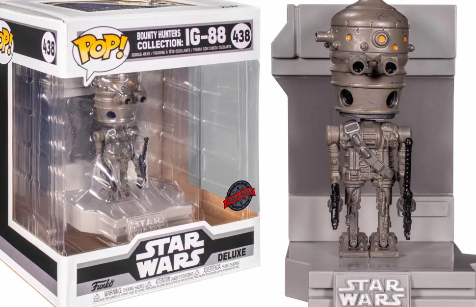Star Wars Episode V: The Empire Strikes Back - IG-88 Bounty Hunters Deluxe Pop! Vinyl Figure