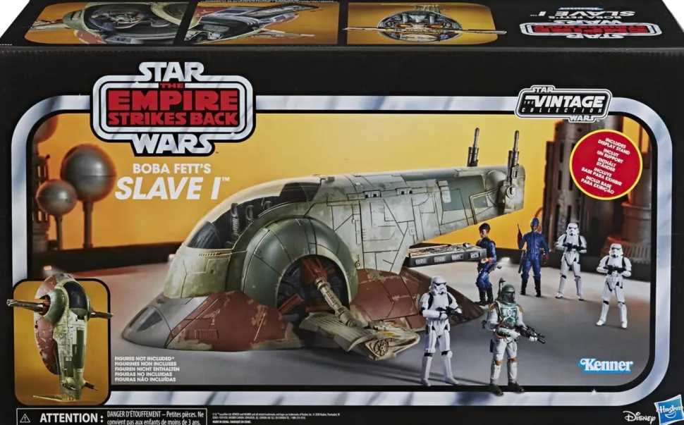 Star Wars Episode V: The Empire Strikes Back - Boba Fett’s Slave I Vintage Collection Kenner 3.75” Scale Action Figure Vehicle