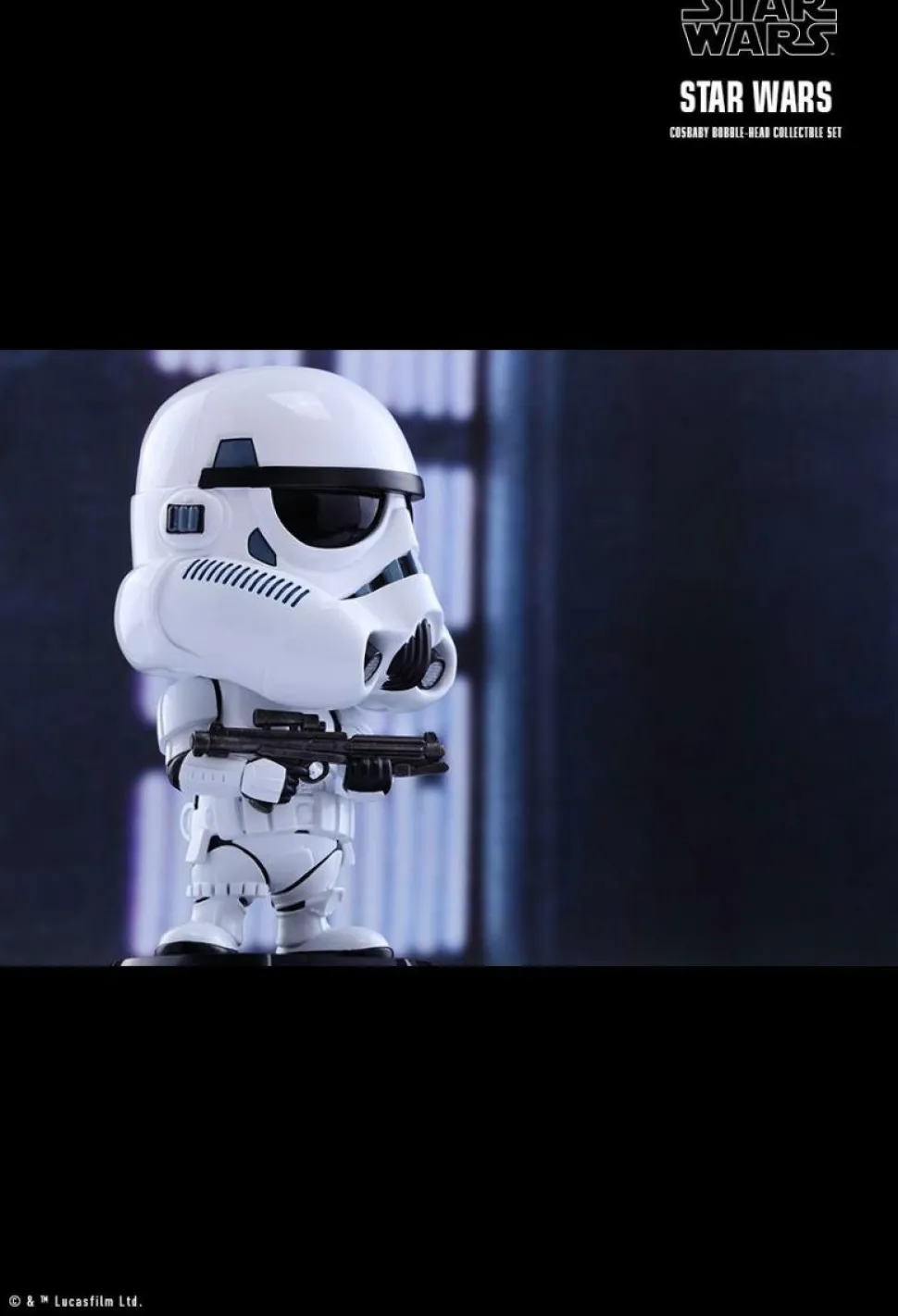 Star Wars Episode VI: Return of the Jedi - Stormtrooper Cosbaby (S) Hot Toys Bobble Head Figure