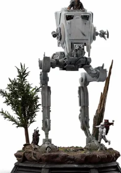 Star Wars Episode VI: Return of the Jedi - AT-ST & Chewbacca 1/20th Diorama Statue