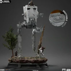 Star Wars Episode VI: Return of the Jedi - AT-ST & Chewbacca 1/20th Diorama Statue