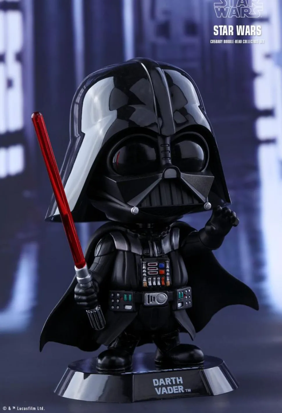 Star Wars Episode VI: Return of the Jedi - Darth Vader Cosbaby (S) Hot Toys Bobble Head Figure