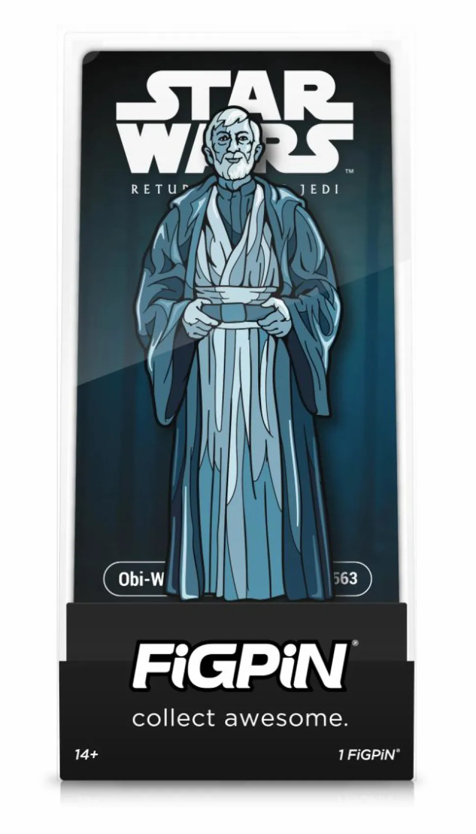 Star Wars Episode VI: Return of the Jedi - Obi-Wan Kenobi Force Ghost FiGPiN Enamel Pin