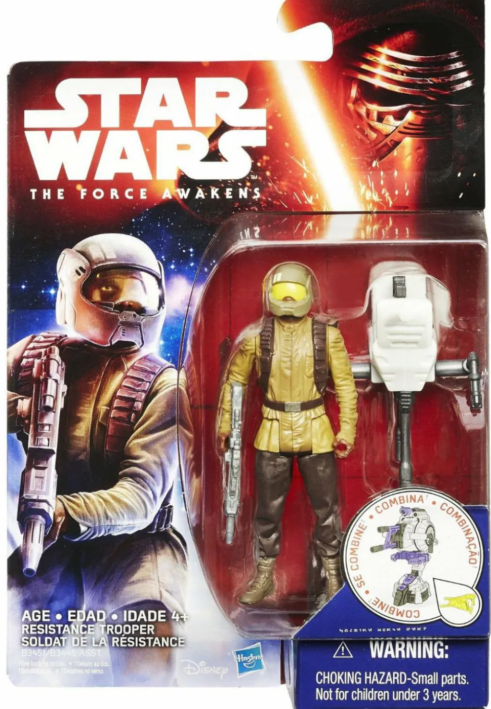 Star Wars Epsiode VII: The Force Awakens - Resistance Trooper 3.75” Action Figure