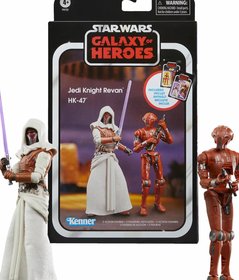 Star Wars: Galaxy of Heroes - Jedi Knight Revan & HK-47 Vintage Collection Kenner 3.75" Scale Action Figure 2-Pack