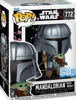 Star Wars: Impressions - Mandalorian with Grogu Pop! Vinyl Figure