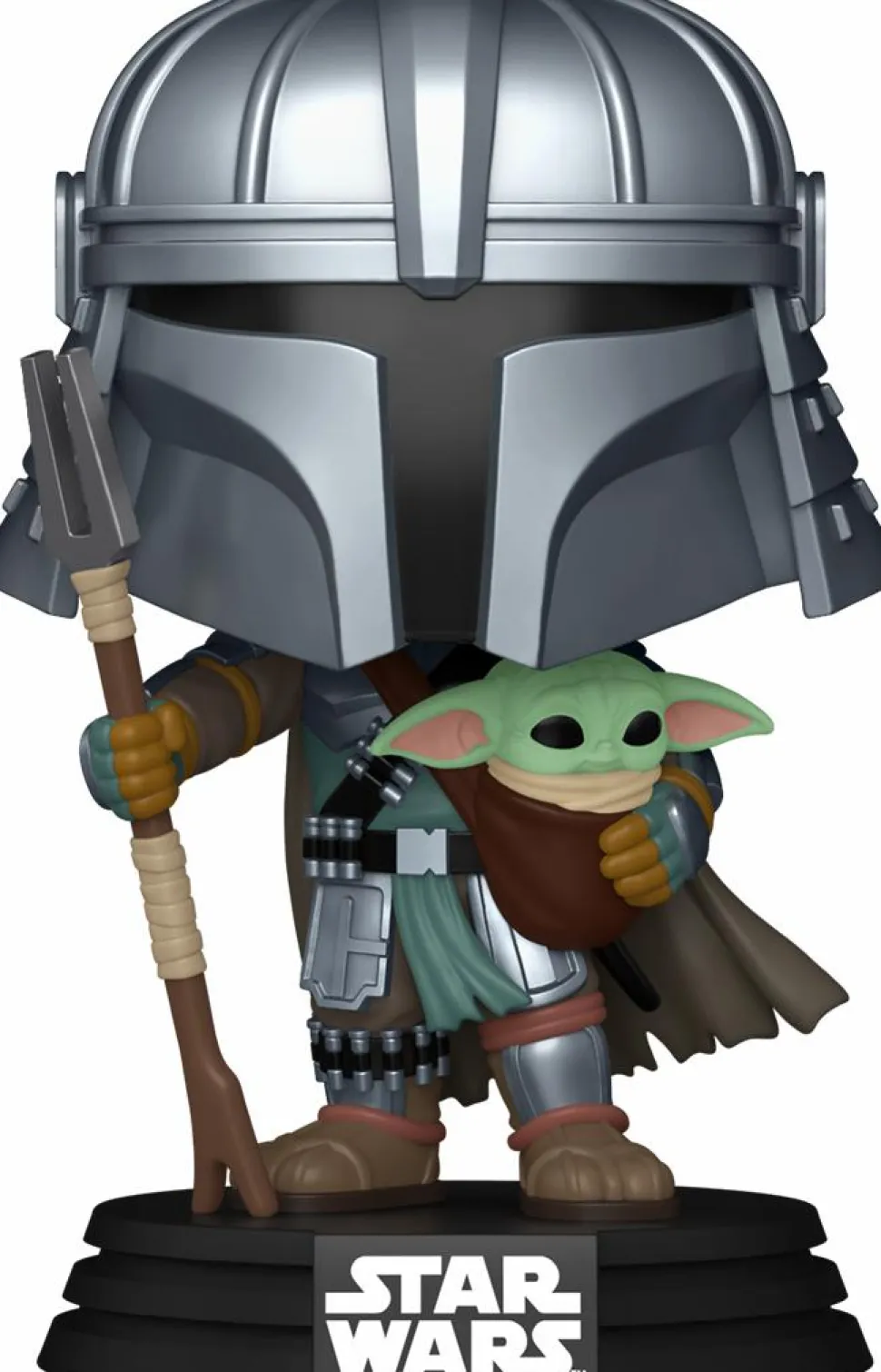 Star Wars: Impressions - Mandalorian with Grogu Pop! Vinyl Figure