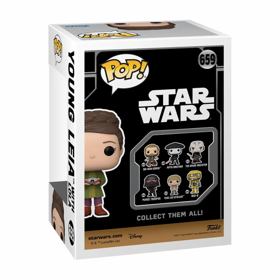 Star Wars: Obi-Wan Kenobi - Young Leia with Lola Pop! Vinyl Figure (2023 Summer Convention Exclusive)