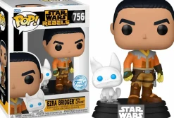 Star Wars: Rebels - Ezra Bridger with Loth-Cat Pop! Vinyl Figure