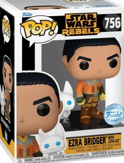 Star Wars: Rebels - Ezra Bridger with Loth-Cat Pop! Vinyl Figure