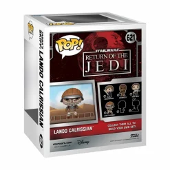 Star Wars: Return of the Jedi - Lando Calrissian on Jabba's Skiff Deluxe Build-A-Scene Pop! Vinyl Figure