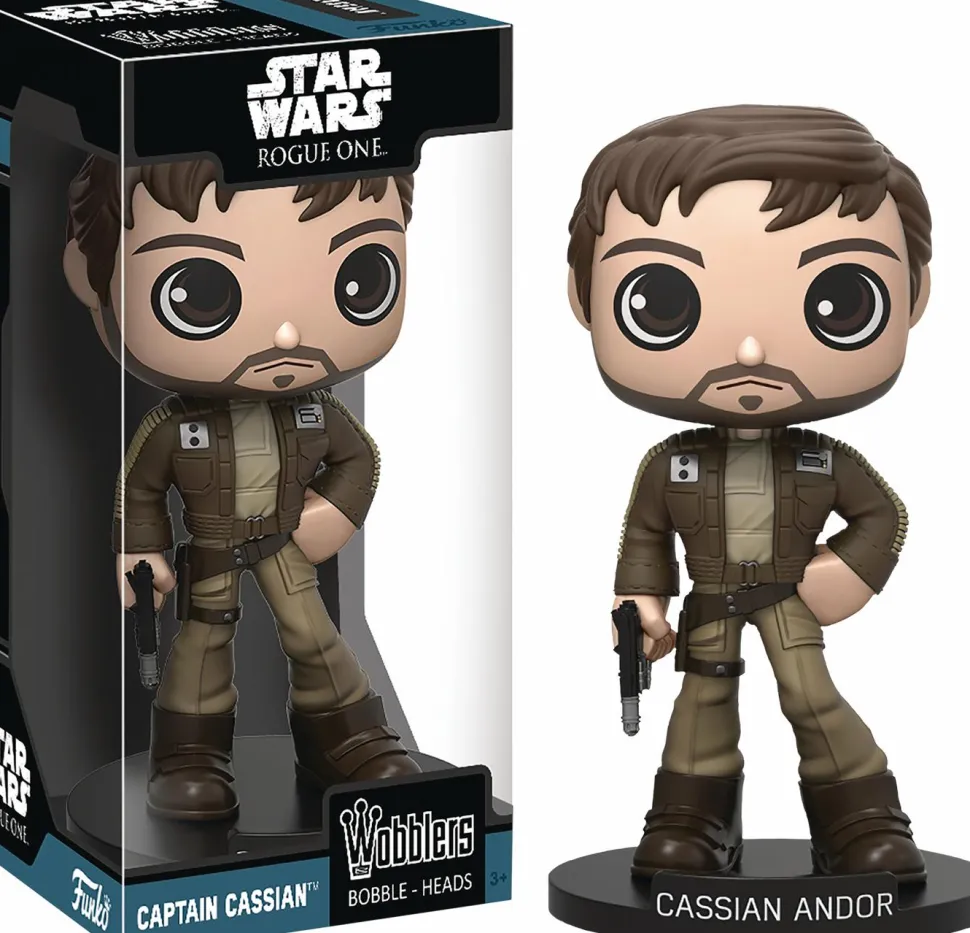 Star Wars: Rogue One - Captain Cassian Wobbler Bobble Head