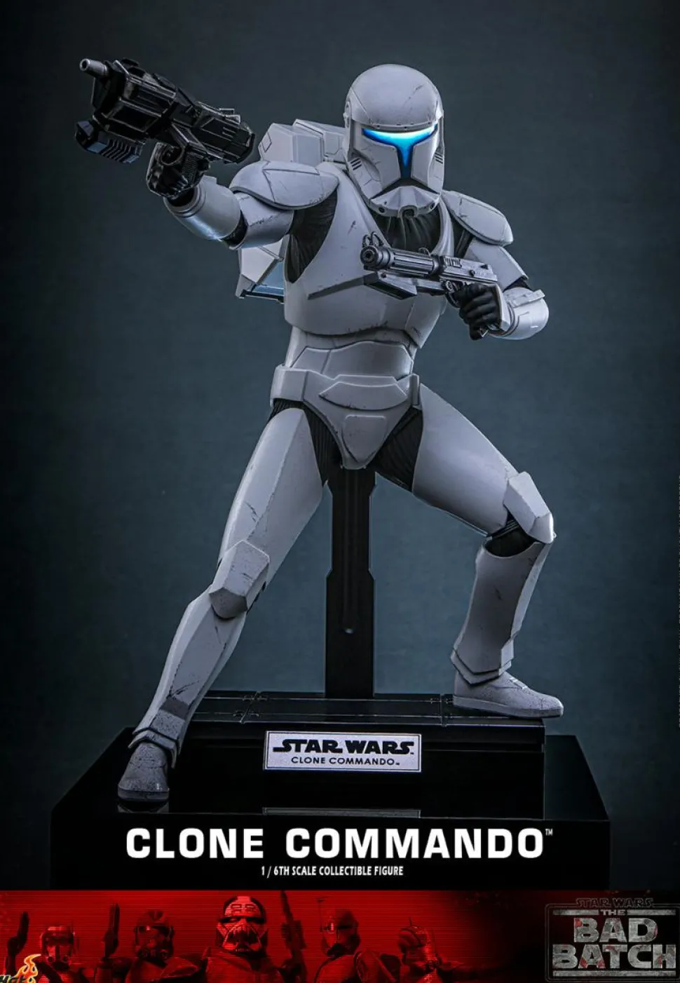 Star Wars: The Bad Batch - Clone Commando 1/6th Scale Hot Toys Action Figure