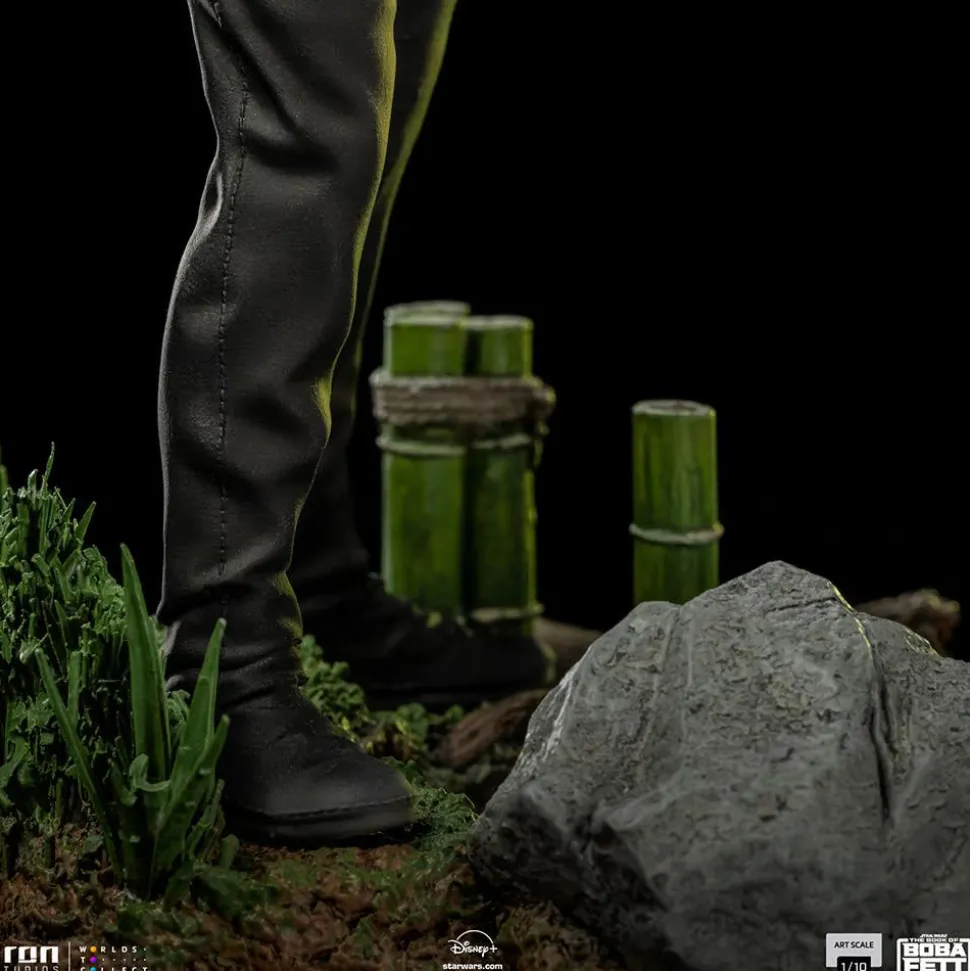Star Wars: The Book of Boba Fett - Luke & Grogu Training 1/10th Scale Statue