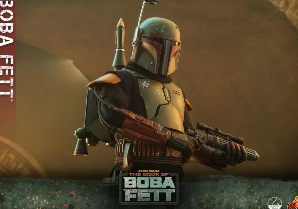Star Wars: The Book of Boba Fett - Boba Fett 1/4 Scale Hot Toys Action Figure