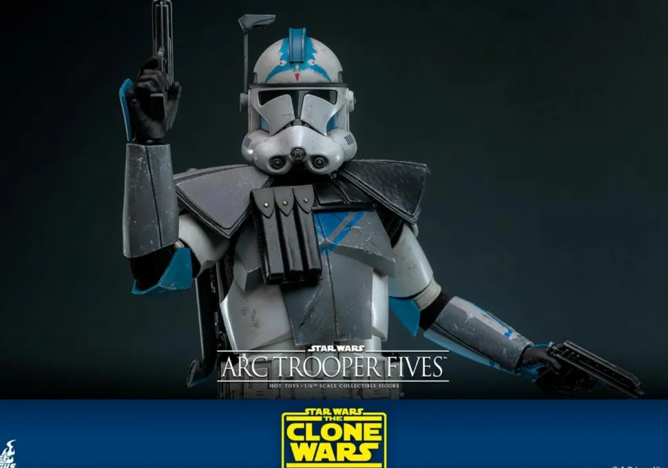 Star Wars: The Clone Wars - ARC Trooper Fives 1/6th Scale Hot Toys Action Figure