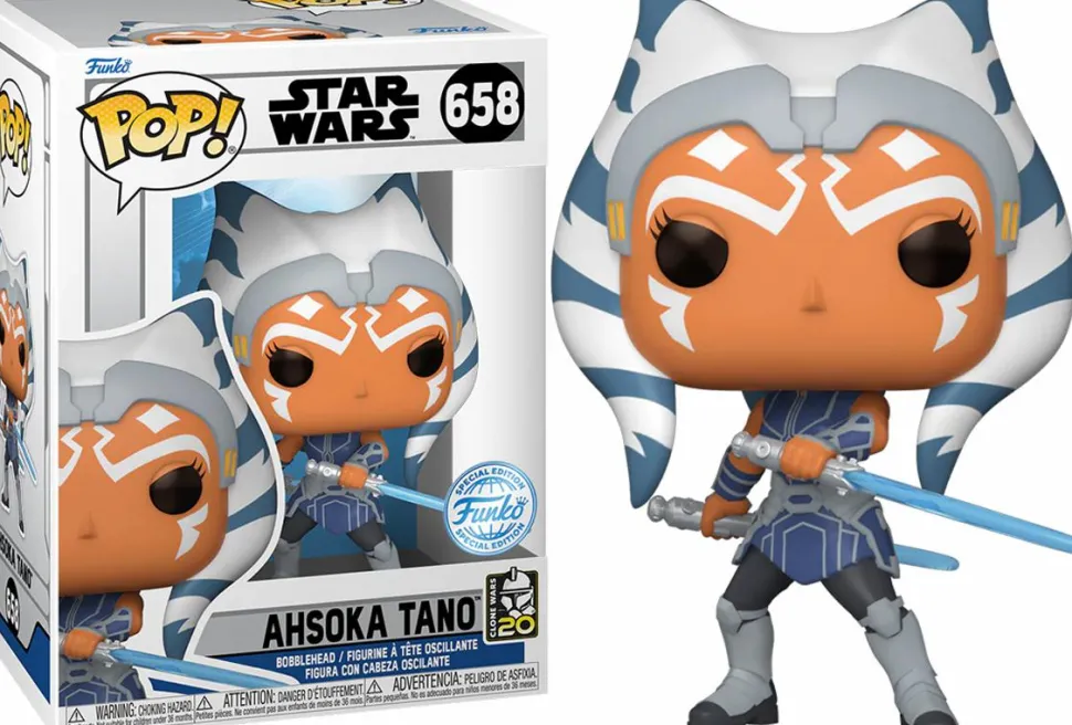 Star Wars: The Clone Wars - Ahsoka Tano 20th Anniversary Pop! Vinyl Figure