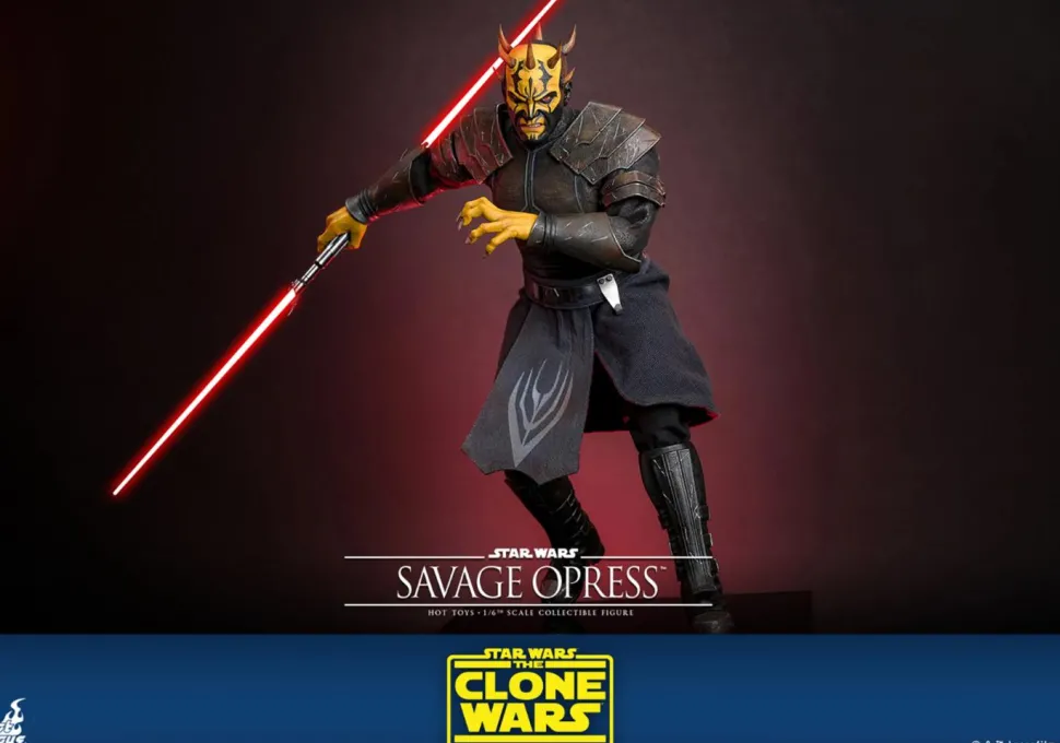 Star Wars: The Clone Wars - Savage Opress 1/6th Scale Hot Toys Action Figure