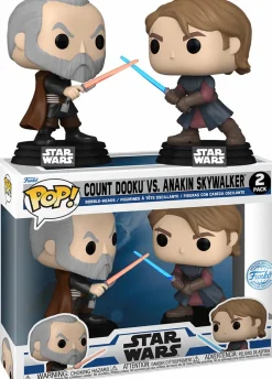 Star Wars: The Clone Wars - Anakin Skywalker & Count Dooku Pop! Vinyl Figure 2-Pack