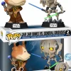 Star Wars: The Clone Wars - Jar Jar Binks vs General Grievous Pop! Vinyl Figure 2-Pack