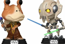 Star Wars: The Clone Wars - Jar Jar Binks vs General Grievous Pop! Vinyl Figure 2-Pack