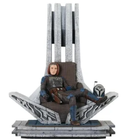 Star Wars: The Mandalorian - Bo-Katan on Throne Premier Collection 1/7th Scale Statue