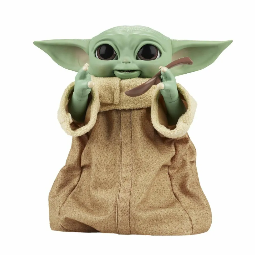 Star Wars: The Mandalorian - Galactic Snackin’ Grogu (The Child) 9” Animatronic Figure