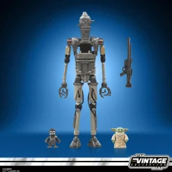 Star Wars: The Mandalorian - IG-12, Grogu & Anzellan Vintage Collection Kenner 3.75