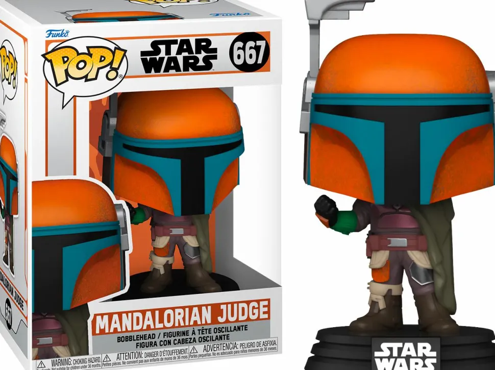 Star Wars: The Mandalorian - Mandalorian Judge Pop! Vinyl Figure