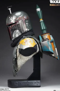 Star Wars: The Mandalorian - Boba Fett 1:1 Scale Life-Size Bust Statue