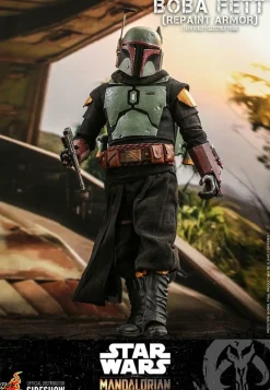 Star Wars: The Mandalorian - Boba Fett in Repaint Armor 1/6th Scale Hot Toys Action Figure