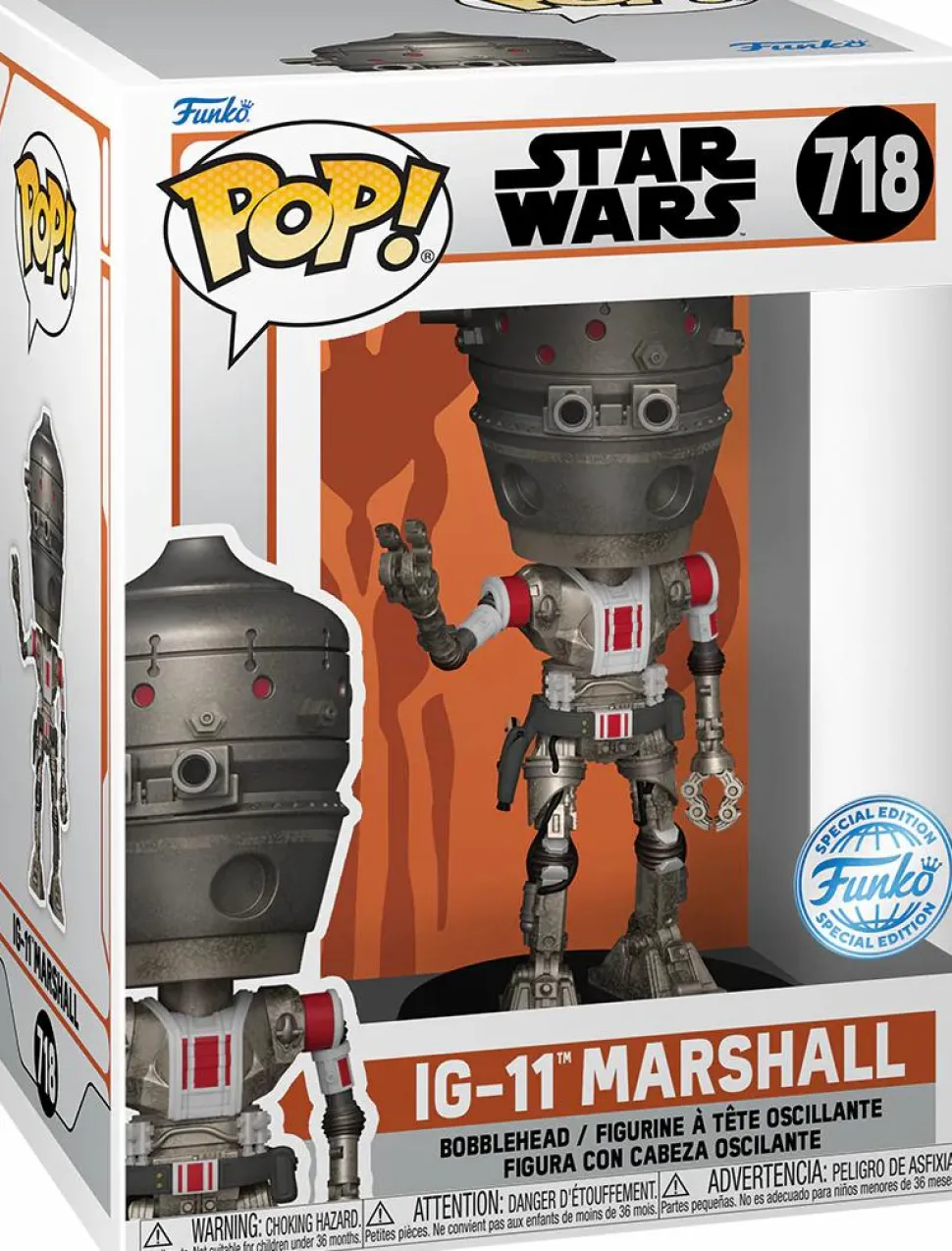 Star Wars: The Mandalorian - IG-11 Marshall Pop! Vinyl Figure
