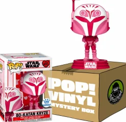 Star Wars: The Mandalorian - Bo-Katan Kryze Valentine’s Day Mystery Box (includes Bo-Katan & 3 Mystery Exclusive Pop! Vinyl Figures) (Funko / Popcultcha Exclusive)