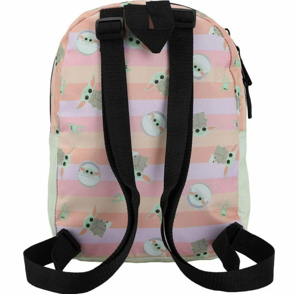 Star Wars: The Mandalorian - Grogu (The Child) Pastel 11” Nylon Mini Backpack