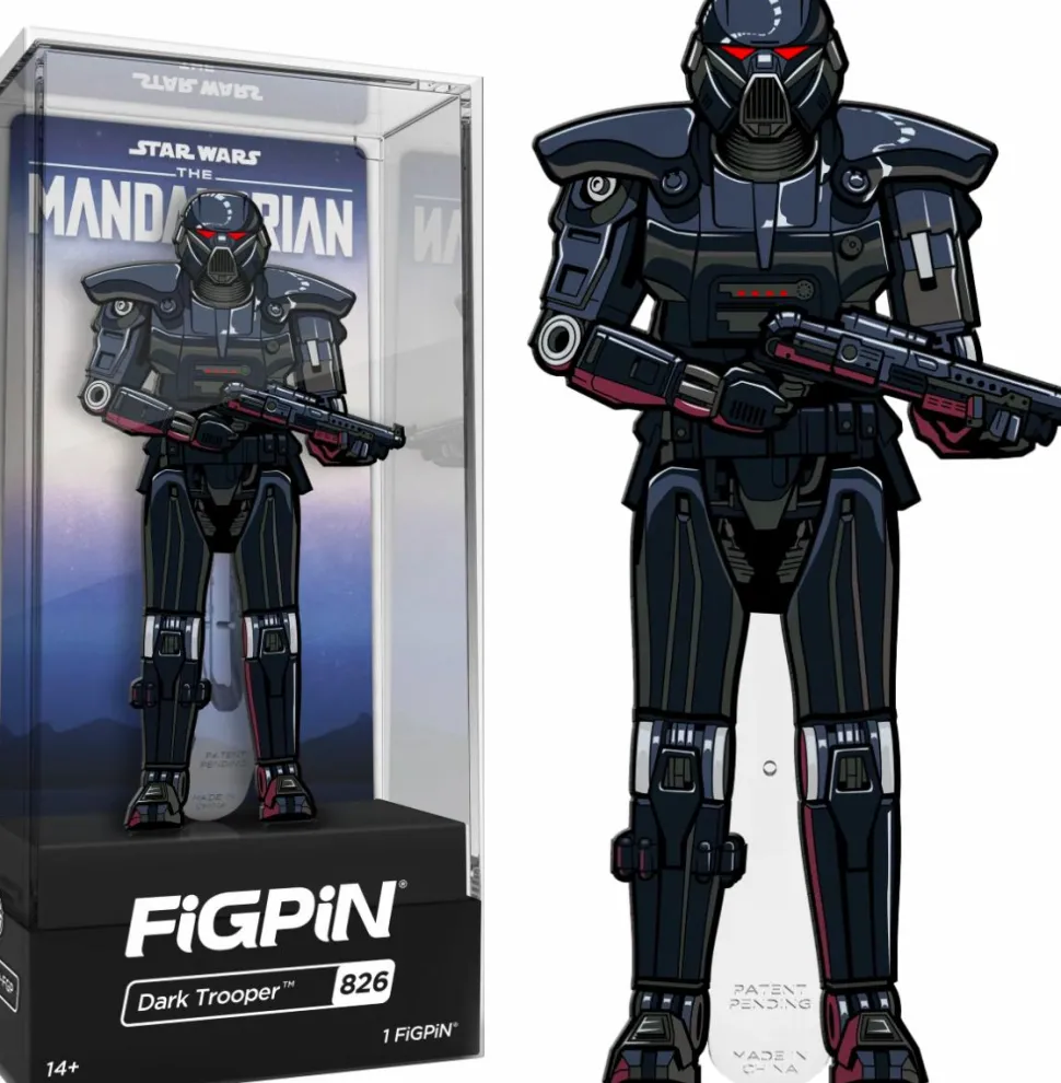 Star Wars: The Mandalorian - Dark Trooper FigPin Enamel Pin