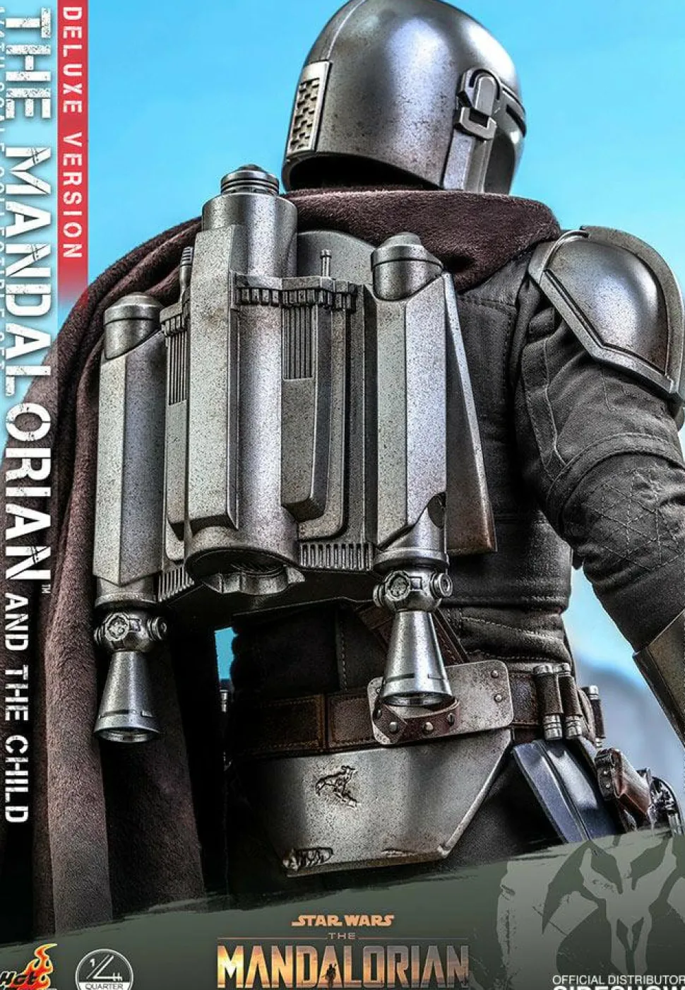 Star Wars: The Mandalorian - The Mandalorian & The Child Deluxe 1/4 Scale Hot Toys Action Figure 2-Pack (Int Sales Only)