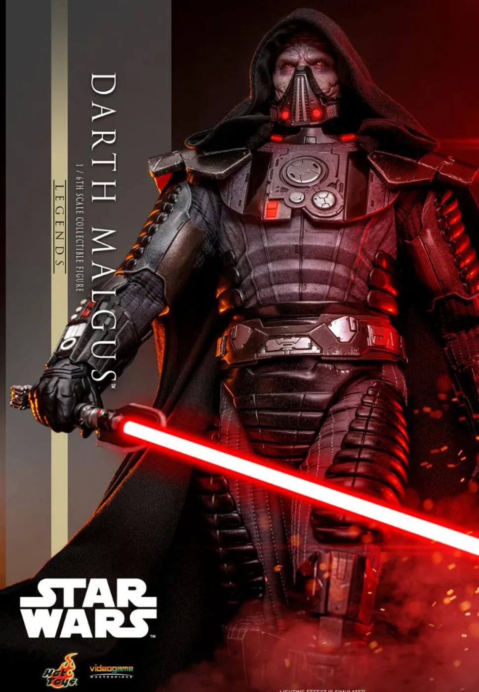Star Wars: The Old Republic - Darth Malgus (Legends) 1/6th Scale Hot Toys Action Figure