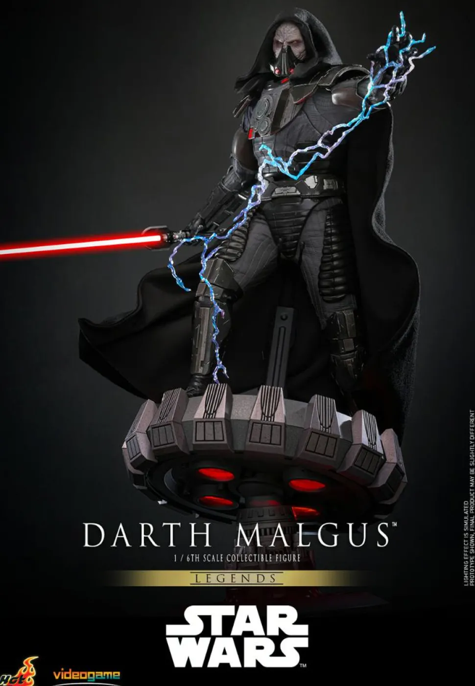 Star Wars: The Old Republic - Darth Malgus (Legends) 1/6th Scale Hot Toys Action Figure
