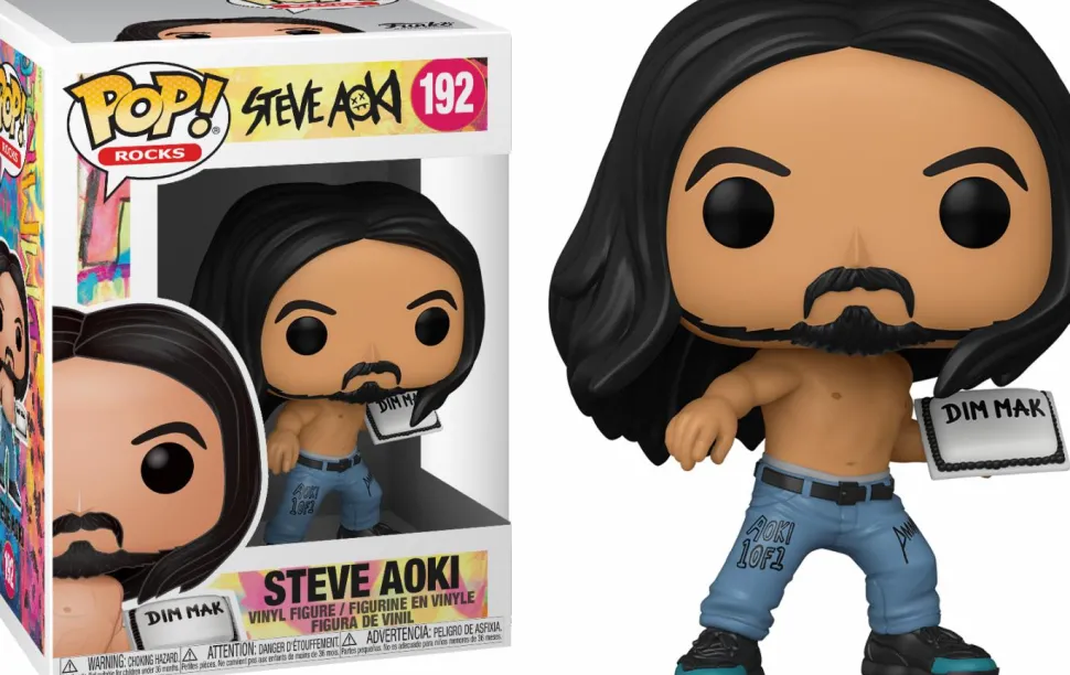 Steve Aoki - Steve Aoki with Cake Pop! Vinyl Figure