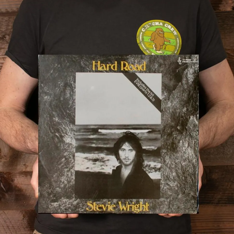 Stevie Wright - Hard Road LP Vinyl Record (Yellow & Black Splatter Coloured Vinyl)