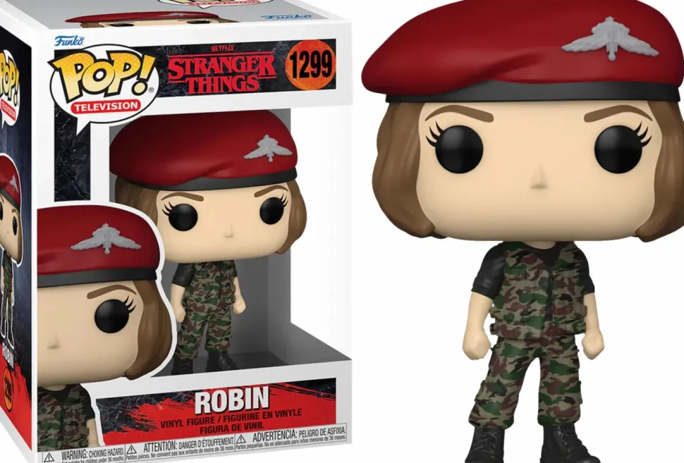 Stranger Things 4 - Robin in Hunter Outfit Pop! Vinyl Figure